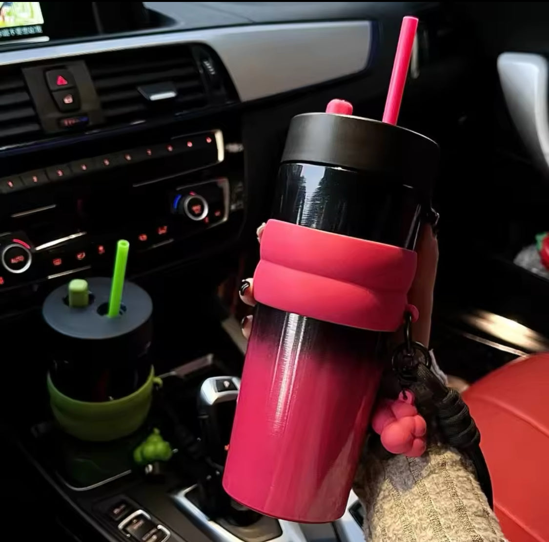 500ml Stainless Steel With Retractable Straw, Leakproof Eco Friendly Water Bottle, Insulated Water Bottle 500ml Stainless Steel With Retractable Straw, Leakproof Eco Friendly Water Bottle, Insulated Water Bottle